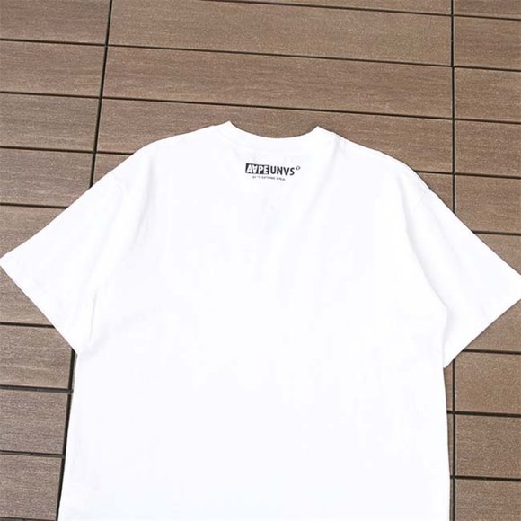 AAPE Ape Head Camouflage Letter Print Logo T-Shirt - White Short Sleeve - Picture 5 of 6
